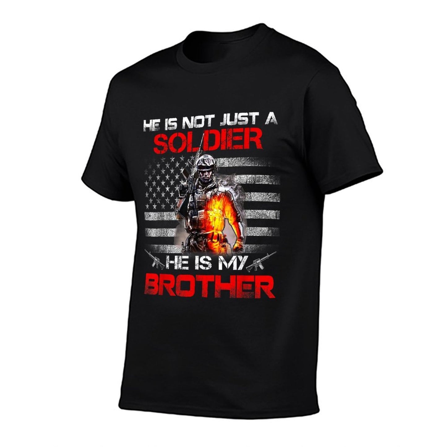 My Brother Is A Soldier Proud Army Sister Tshirt  Moisture-wicking T-Shirt