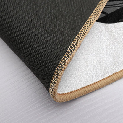 Robust Bear Flag  Toxin-Free Bath Mat