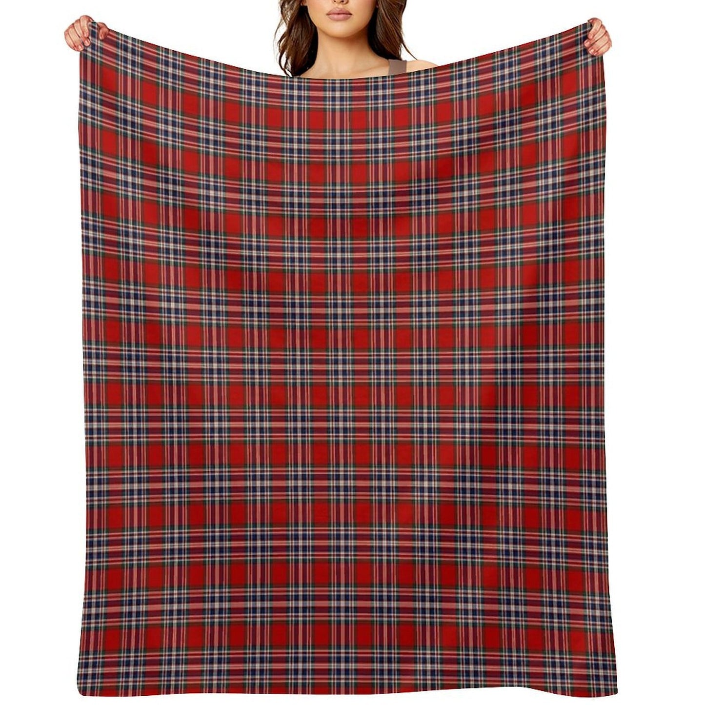 Clan MacFarlane Tartan Versatility Throw Blanket