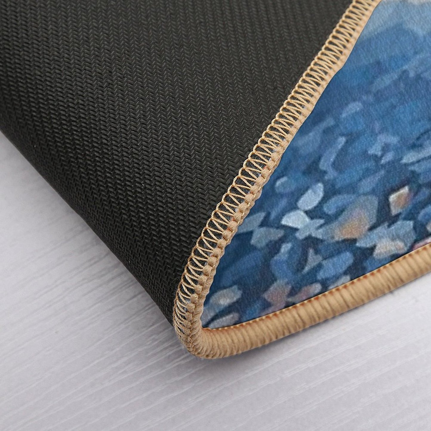 Glacier National Park Lake MacDonald  Dirt-Trapping Bath Mat