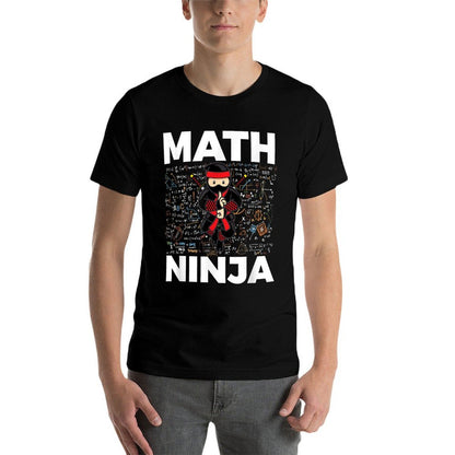 Funny Math Ninja For Mathematics Teacher Student  Vintage-inspired T-Shirt