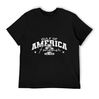 Gulf Of USA America, Retro Gulf Of USA America Est 2025 Quick-drying T-Shirt