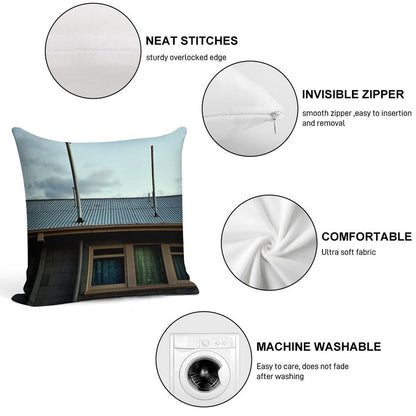 Home Sweet Home Soft Easy Maintenance Throw Pillow