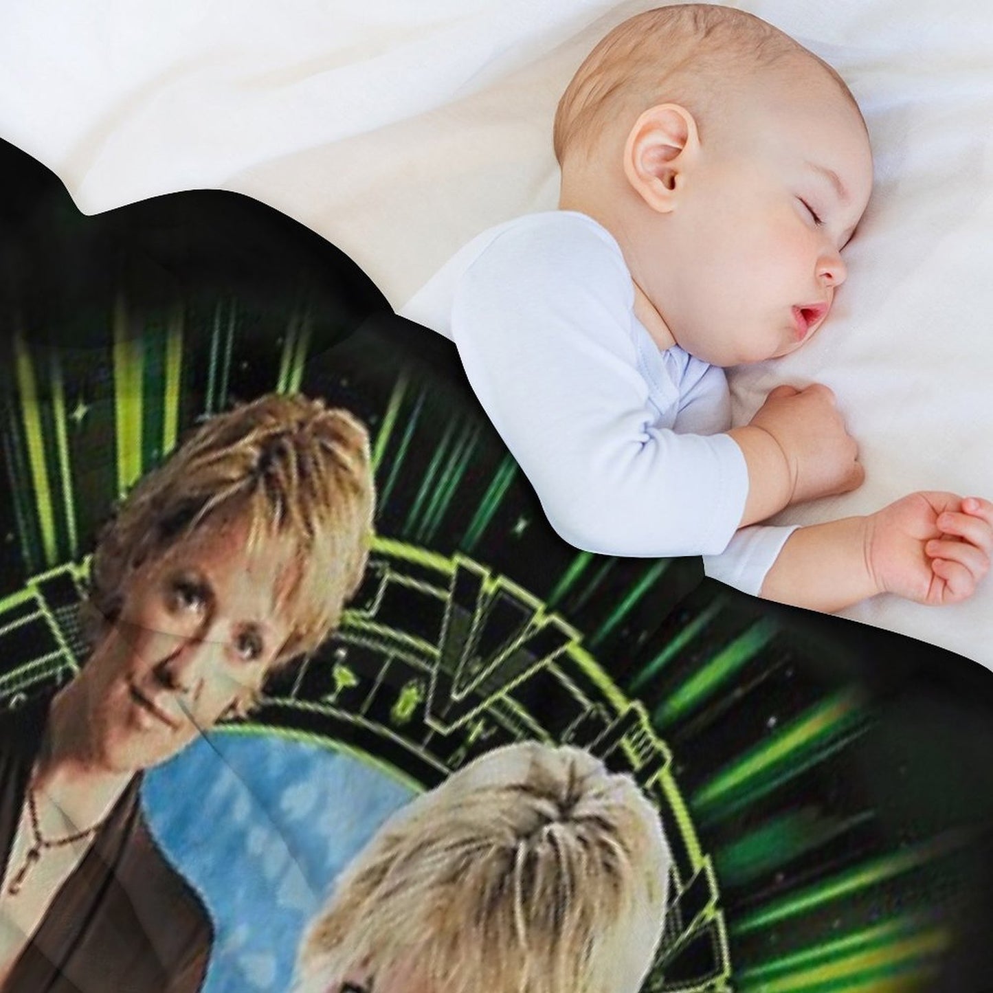 Stargate SG1 Samatha Carter Quick-dry Throw Blanket