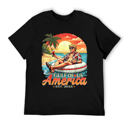 Vintage Funny Trump America's Gulf Trump Merchandise Quick-drying T-Shirt