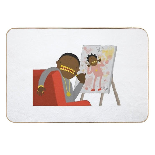 Painting My Pictures  Odorless Bath Mat