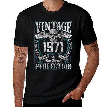 Vintage 1971 Limited Edition 1971 50 Years Old 50th Birthday  Moisture-wicking T-Shirt