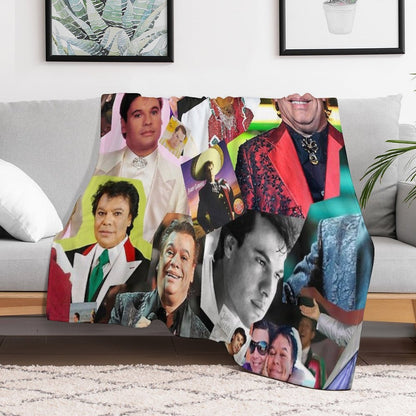 Juan Gabriel Easy Care Throw Blanket