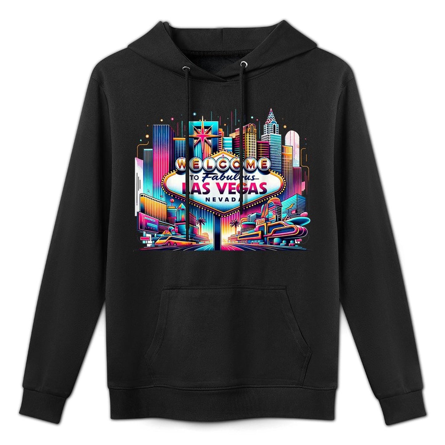 Love LAS VEGAS Baby for Holidays in Las Vegas Souvenir Easy Care Hoodie