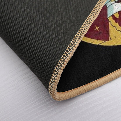 Nasa Emblem - Vintage Texture  High-Traffic Bath Mat