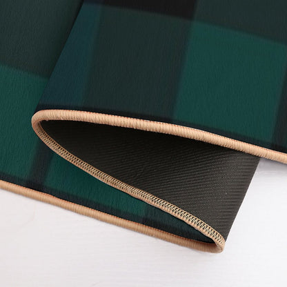 Black Watch Tartan Plaid Pattern  Multi-Purpose Bath Mat