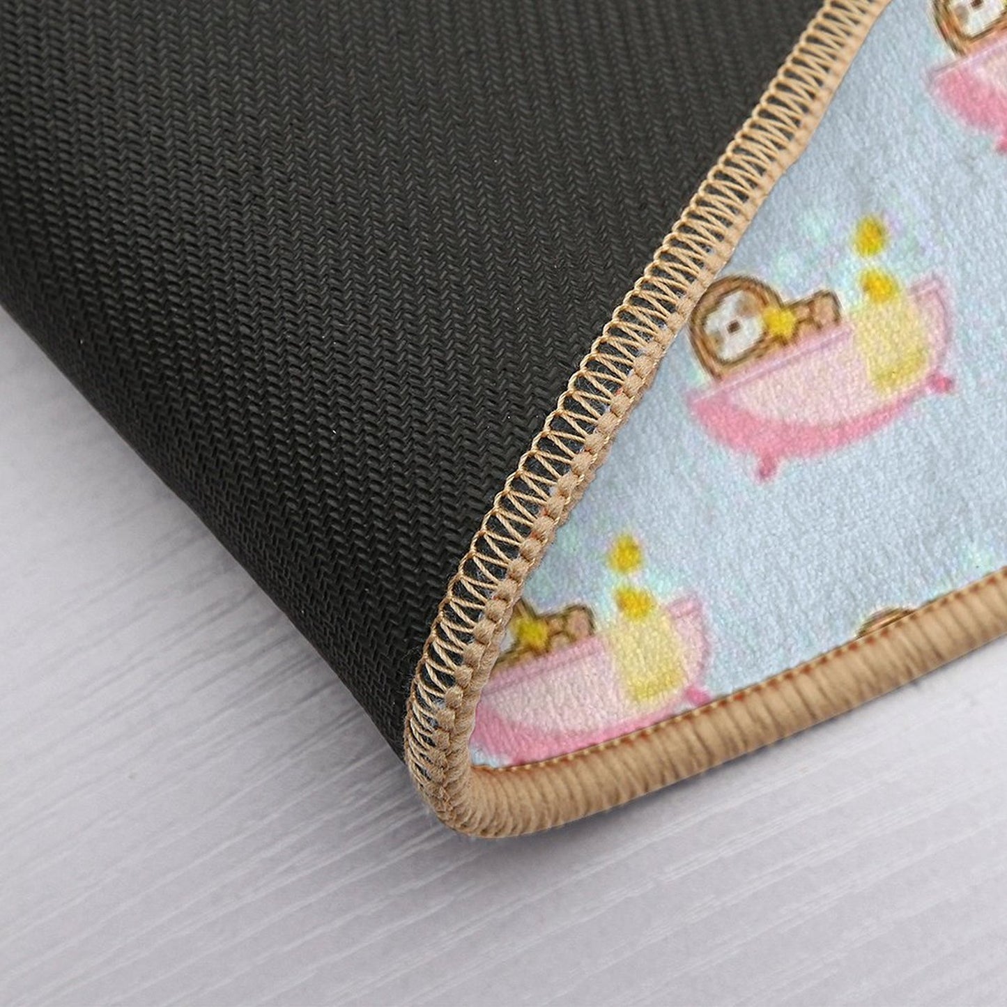 Cute Bubble Bath Sloth  Pet-Safe Bath Mat