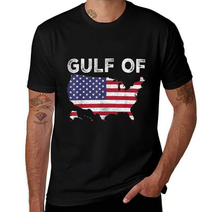 Vintage Gulf Of United States Of America USA Map Classic T-Shirt