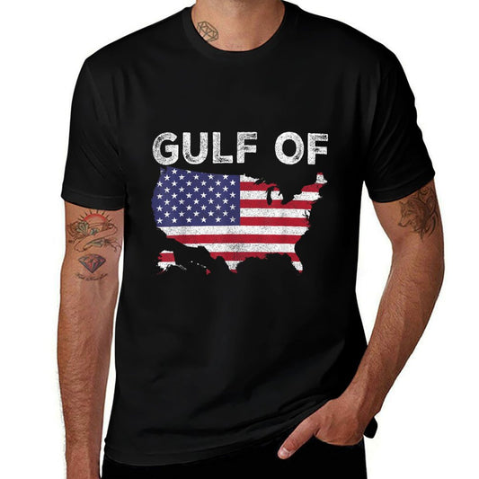 Vintage Gulf Of United States Of America USA Map Classic T-Shirt