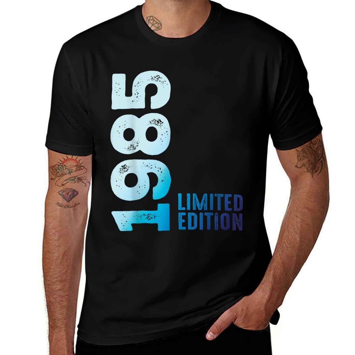 Limited Edition 1985 40th Birthday  Trendy Pattern T-Shirt