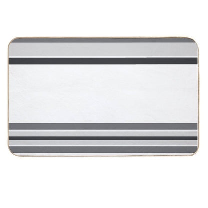 Line Art Neutral 02  Slip-Resistant Bath Mat