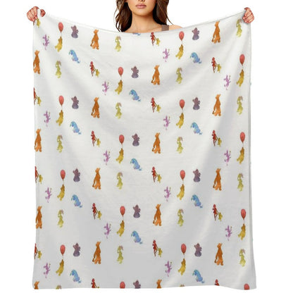 Animals Inspired Sheet All-season Throw Blanket