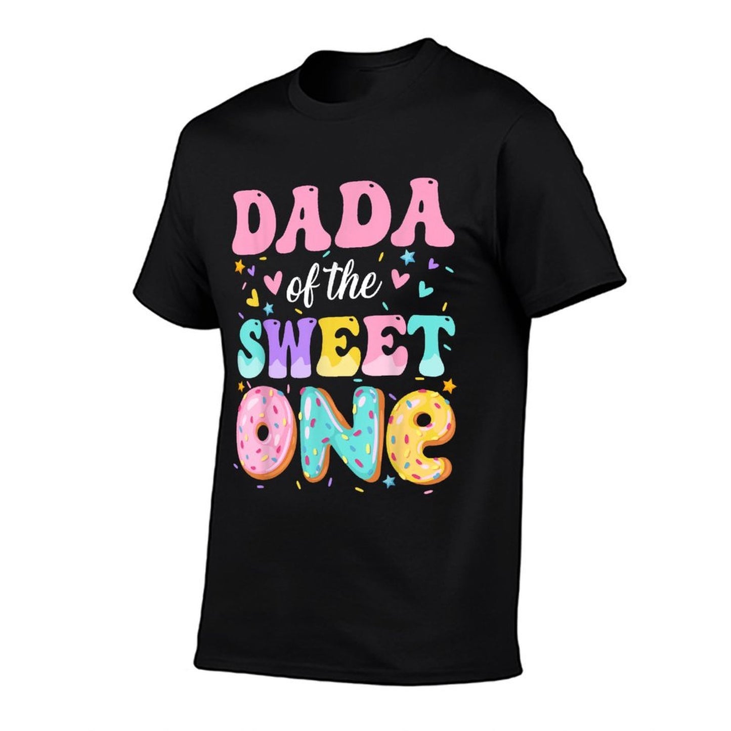 Dada Of The Sweet One 1st Birthday Donut Bday Party  Slim-fit Cut T-Shirt
