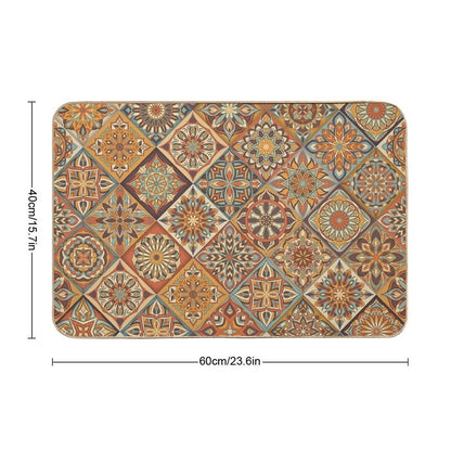Retro Pattern  Versatile Bath Mat