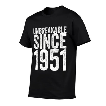70 Years Old 1951 Funny 70th Birthday  Cotton T-Shirt