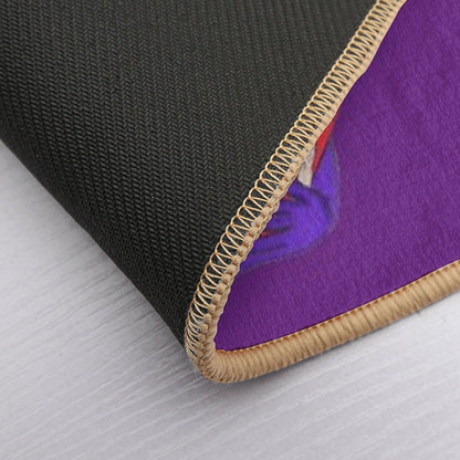 Lady with A Red Hat  Anti-Trip Bath Mat