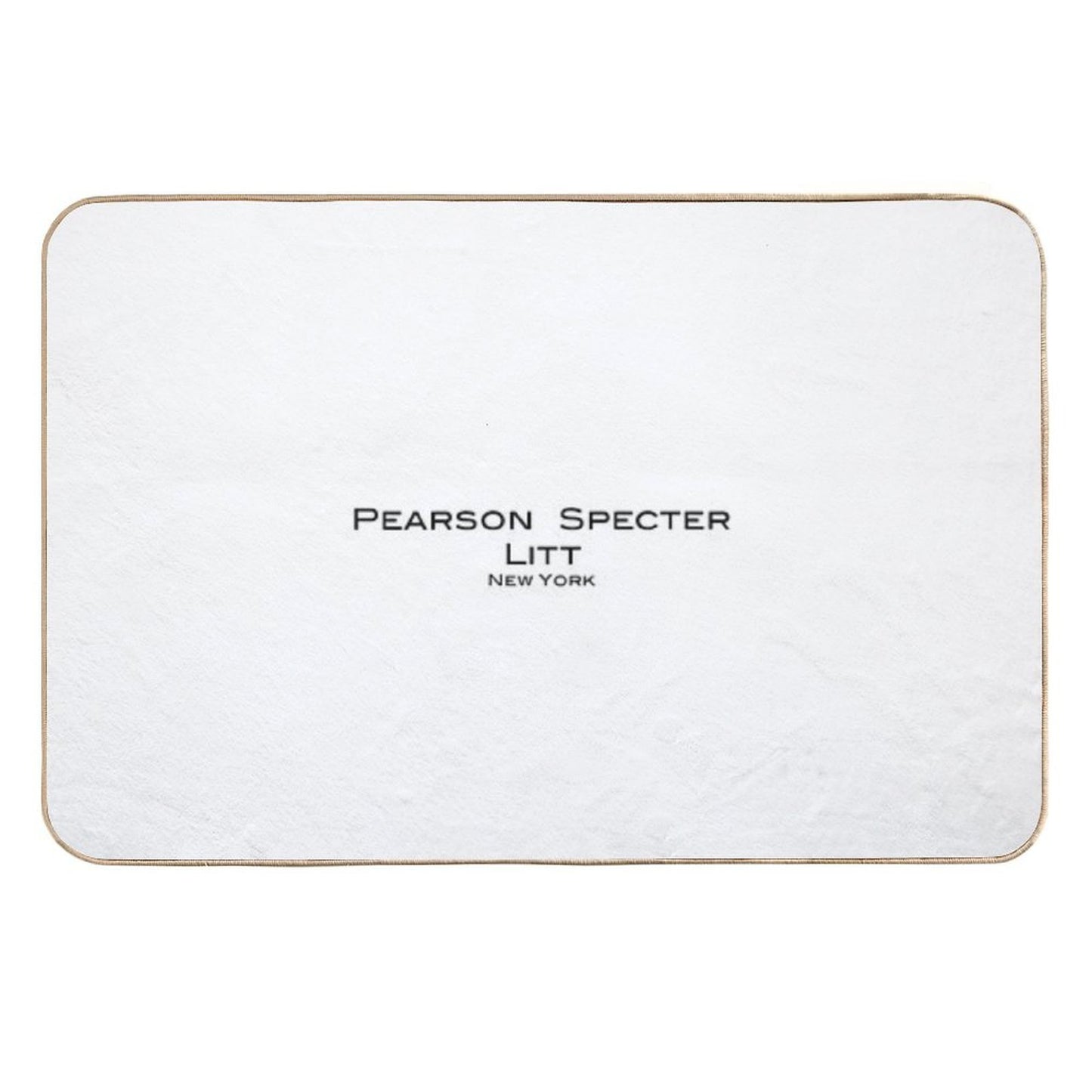 Suits Pearson Specter Litt Logo  Odorless Bath Mat