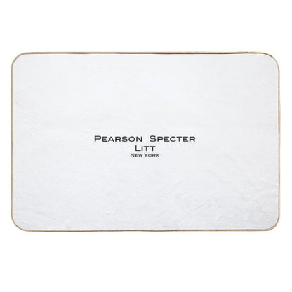 Suits Pearson Specter Litt Logo  Odorless Bath Mat
