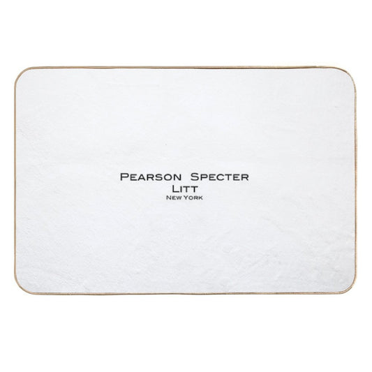 Suits Pearson Specter Litt Logo  Odorless Bath Mat