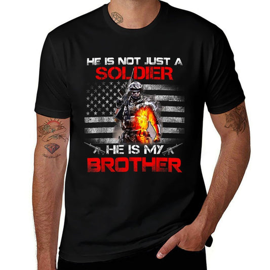 My Brother Is A Soldier Proud Army Sister Tshirt  Moisture-wicking T-Shirt