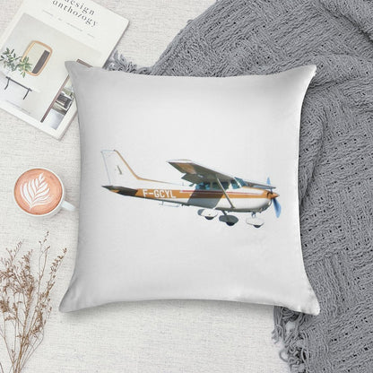 Cessna 172 Soft Easy Maintenance Throw Pillow