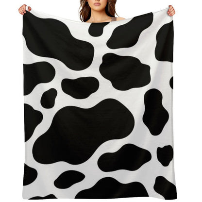 Cow Animal Print Cowboy And Country Ranch Farm Style Durable Throw Blanket
