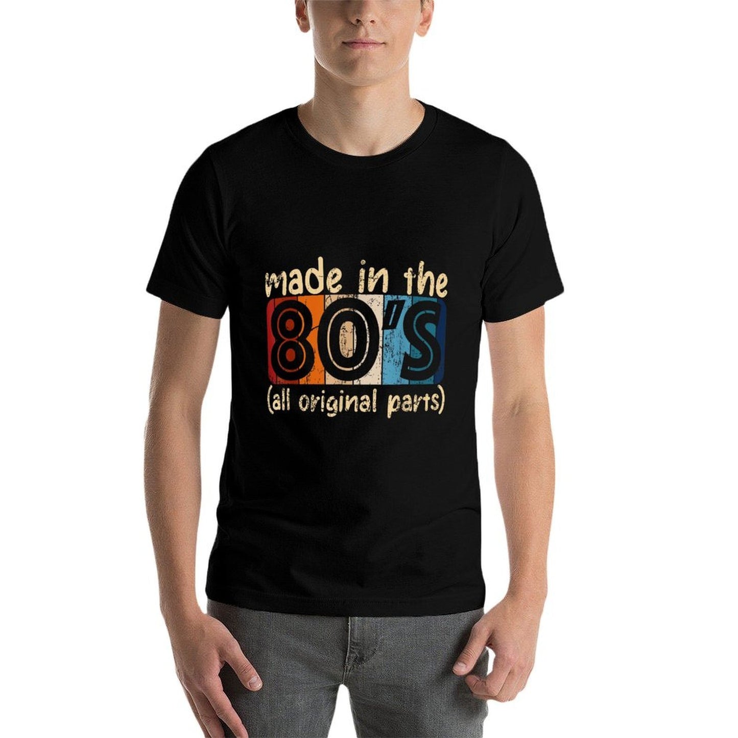 Made In The 80s All Original Part Retro Vintage  Vintage-inspired T-Shirt