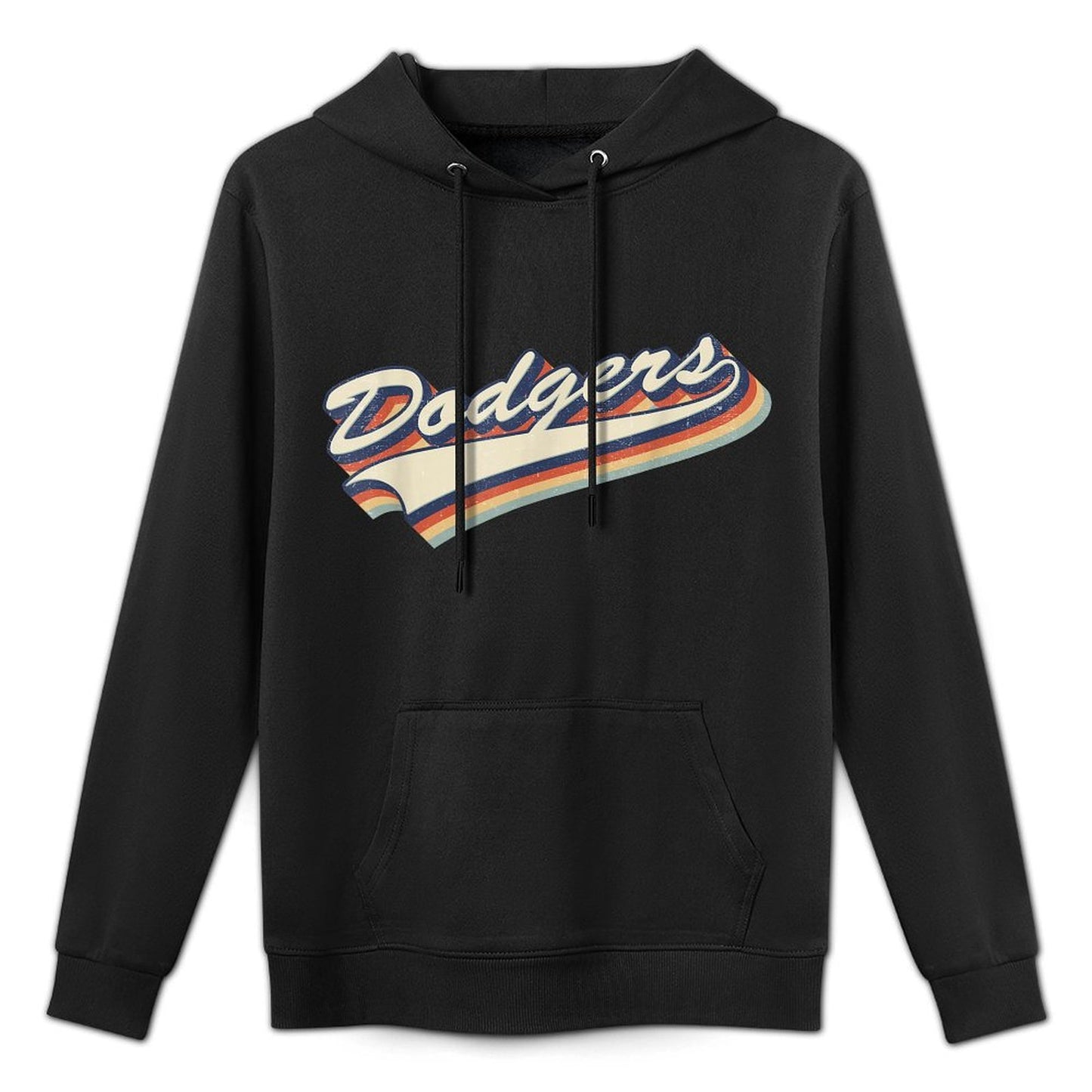 Vintage Dodgers Name Retro Style 70s 80s 90s Gift Men Women Cotton-Polyester Blend Hoodie