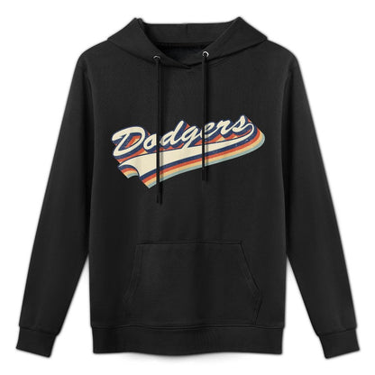 Vintage Dodgers Name Retro Style 70s 80s 90s Gift Men Women Cotton-Polyester Blend Hoodie