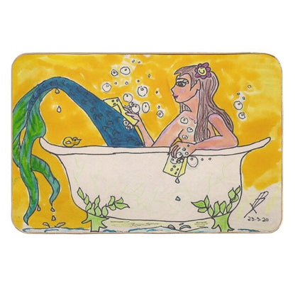 Bathing Beauty  High-Traffic Bath Mat