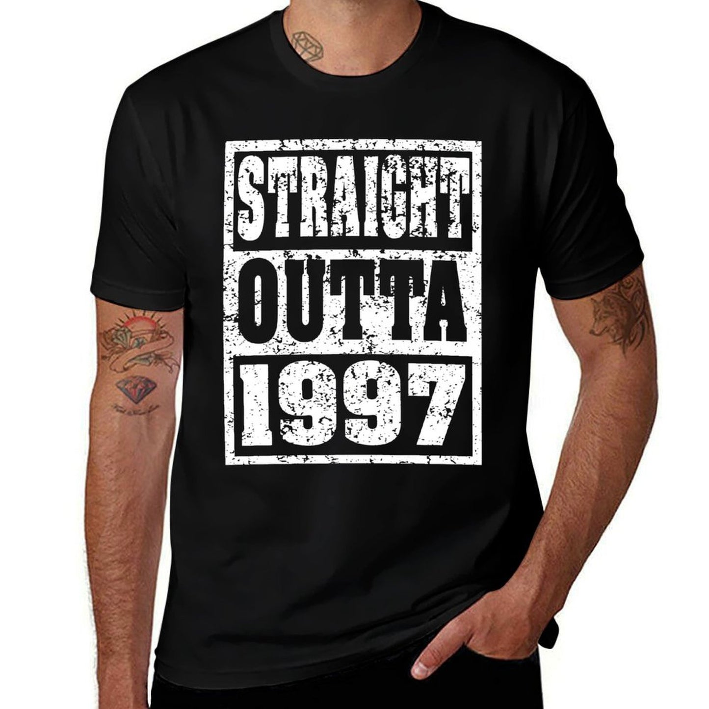 Straight Outta 1997 21st Birthday for Him Her 21 St  Versatile T-Shirt