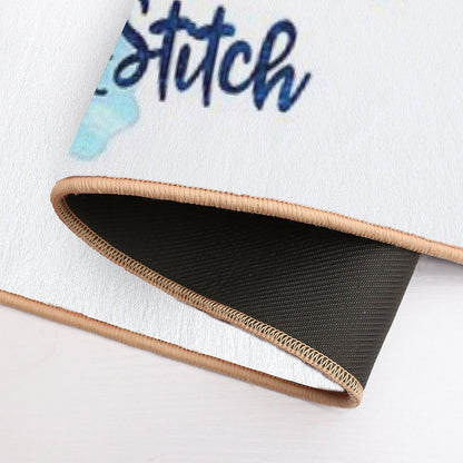 Ohana Means Family  Fade-Resistant Bath Mat