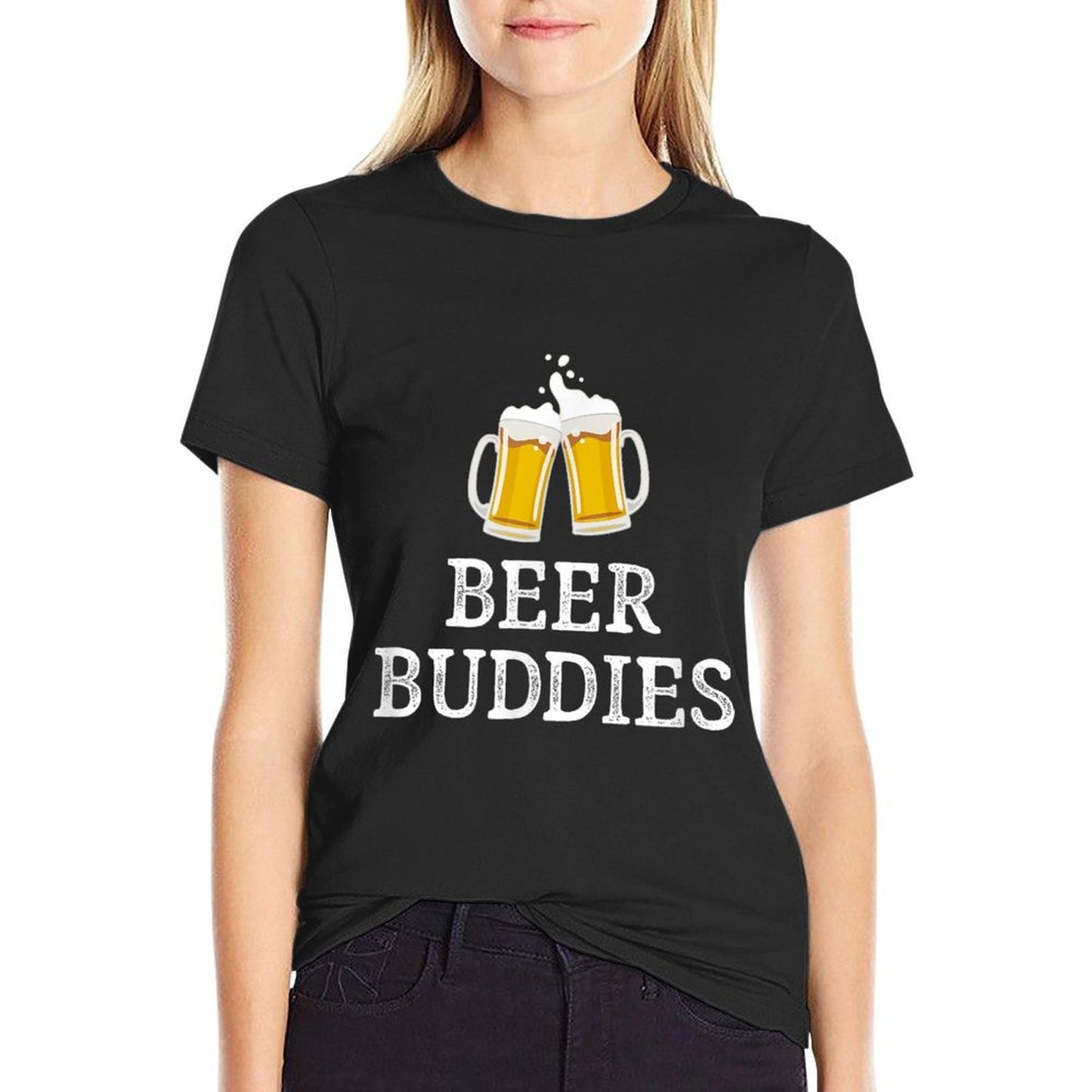 Beer Buddies - Vintage Style -  Versatile T-Shirt