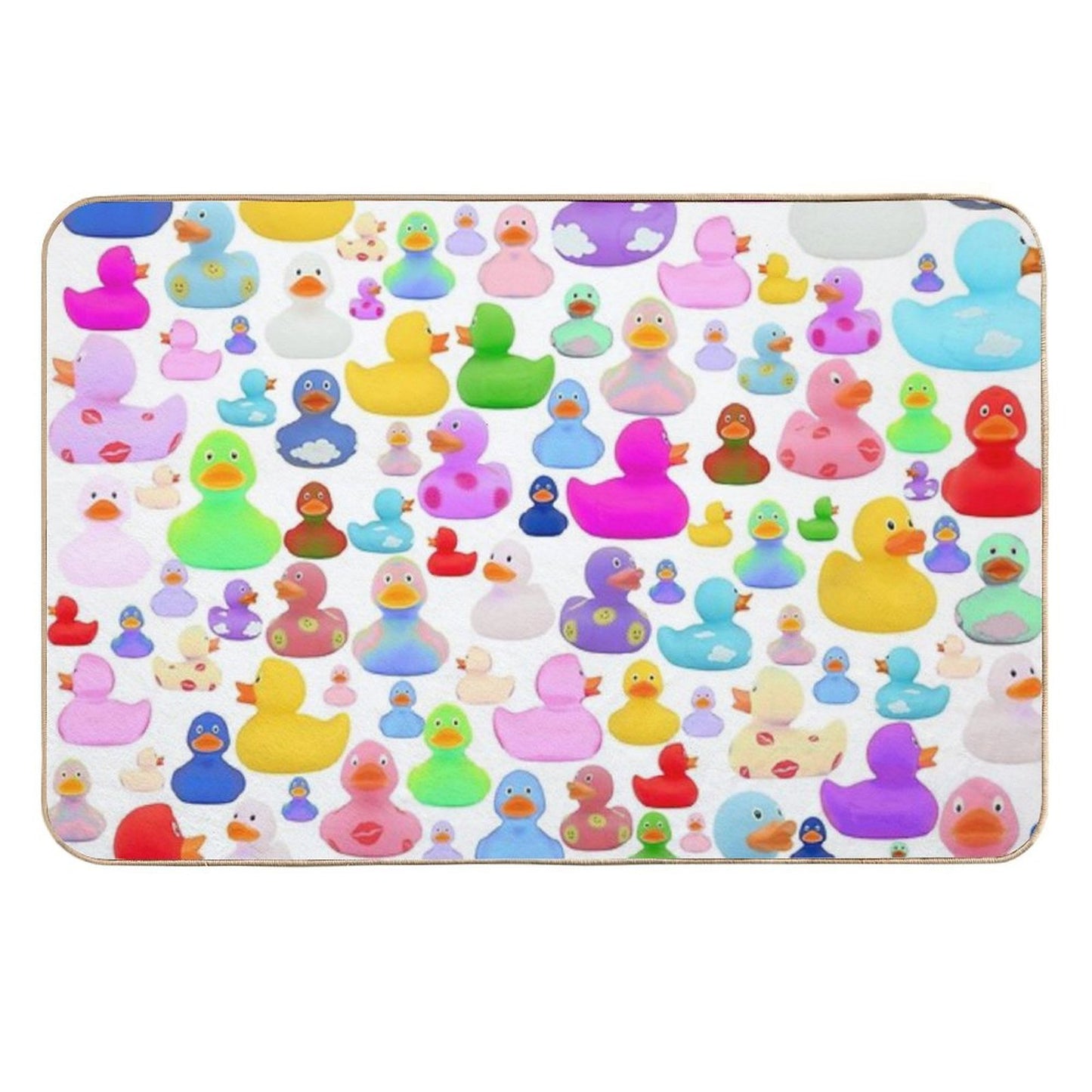 Rubber Ducks  Slip-Resistant Bath Mat