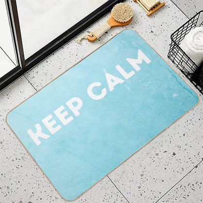 Keep Calm  Non-Slip Bath Mat