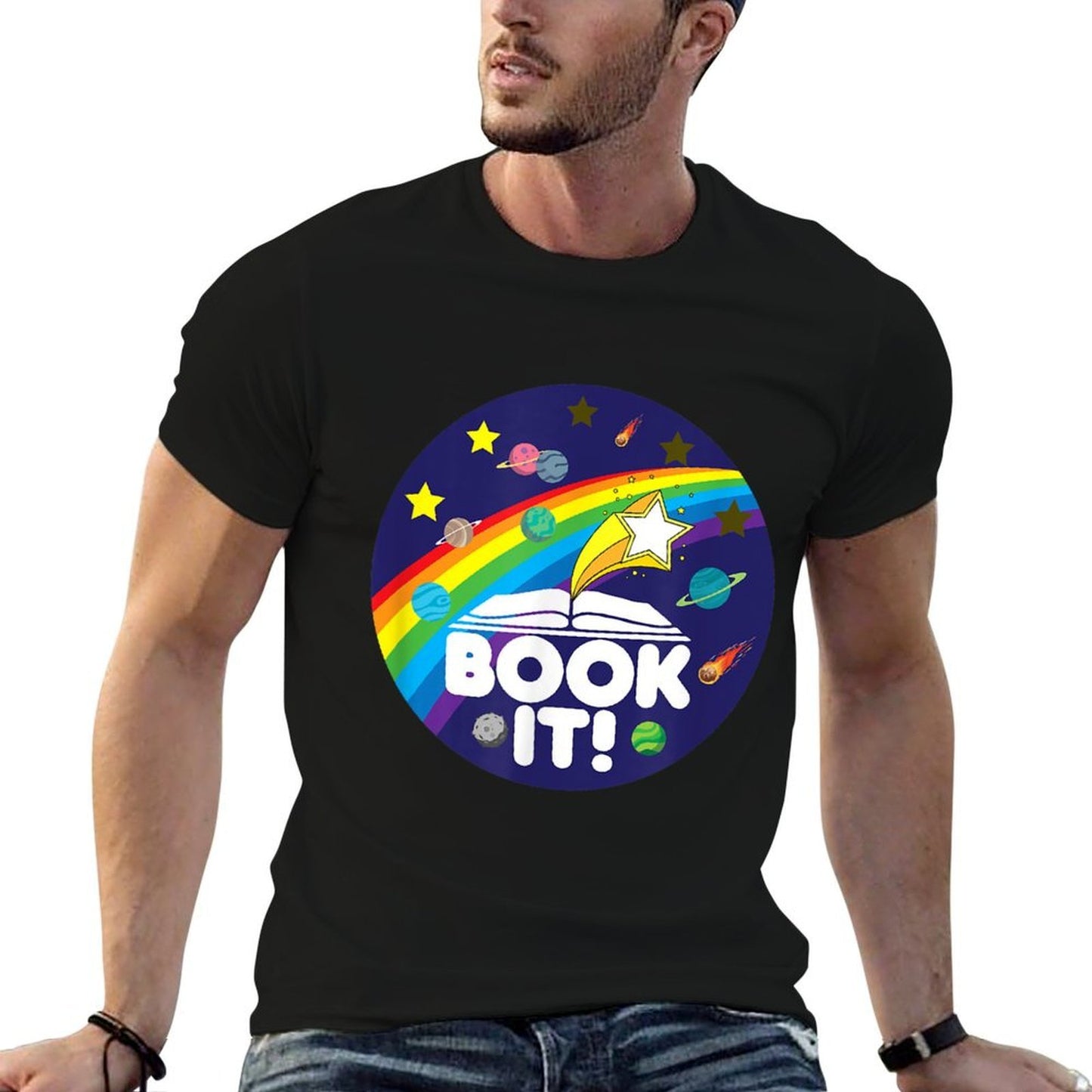 BOOK IT ! Childhood Retro  Lightweight T-Shirt
