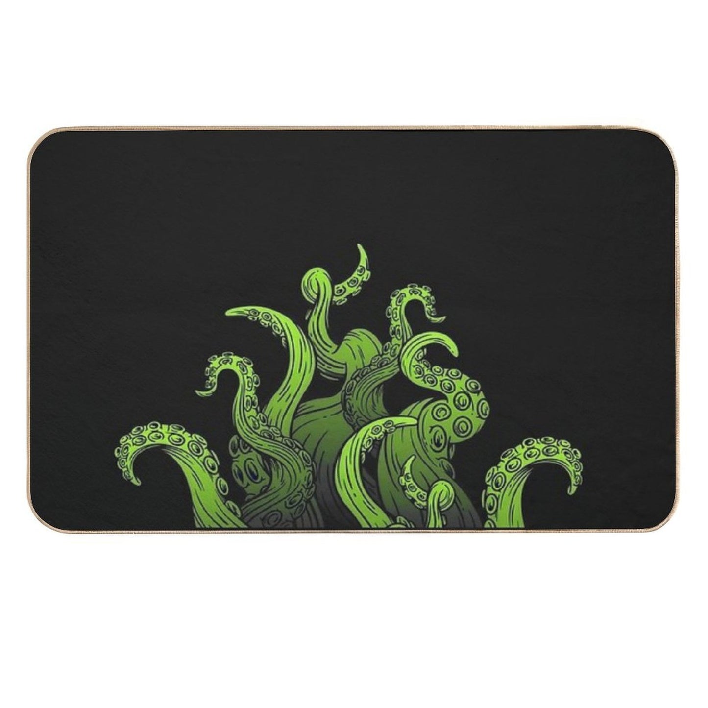 Tentacles Up  Repositionable Bath Mat