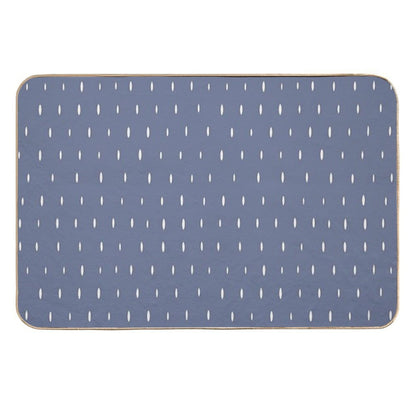 Little Lines Pinkblue  Eco-Friendly Bath Mat