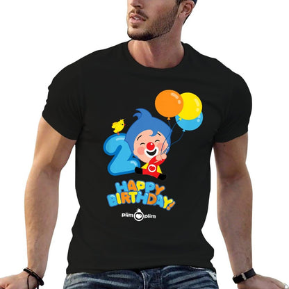 Kids Plim Plim The Kindness Hero - Happy Birthday  High-quality Stitching T-Shirt