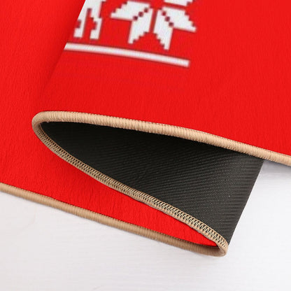 And Why Is The Carpet All Wet Todd!  Dirt-Trapping Bath Mat