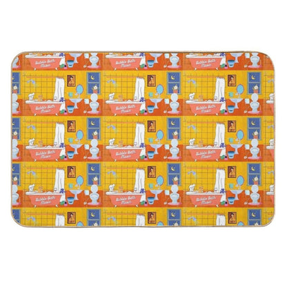 Bubble Bath  Rapid-Drying Bath Mat