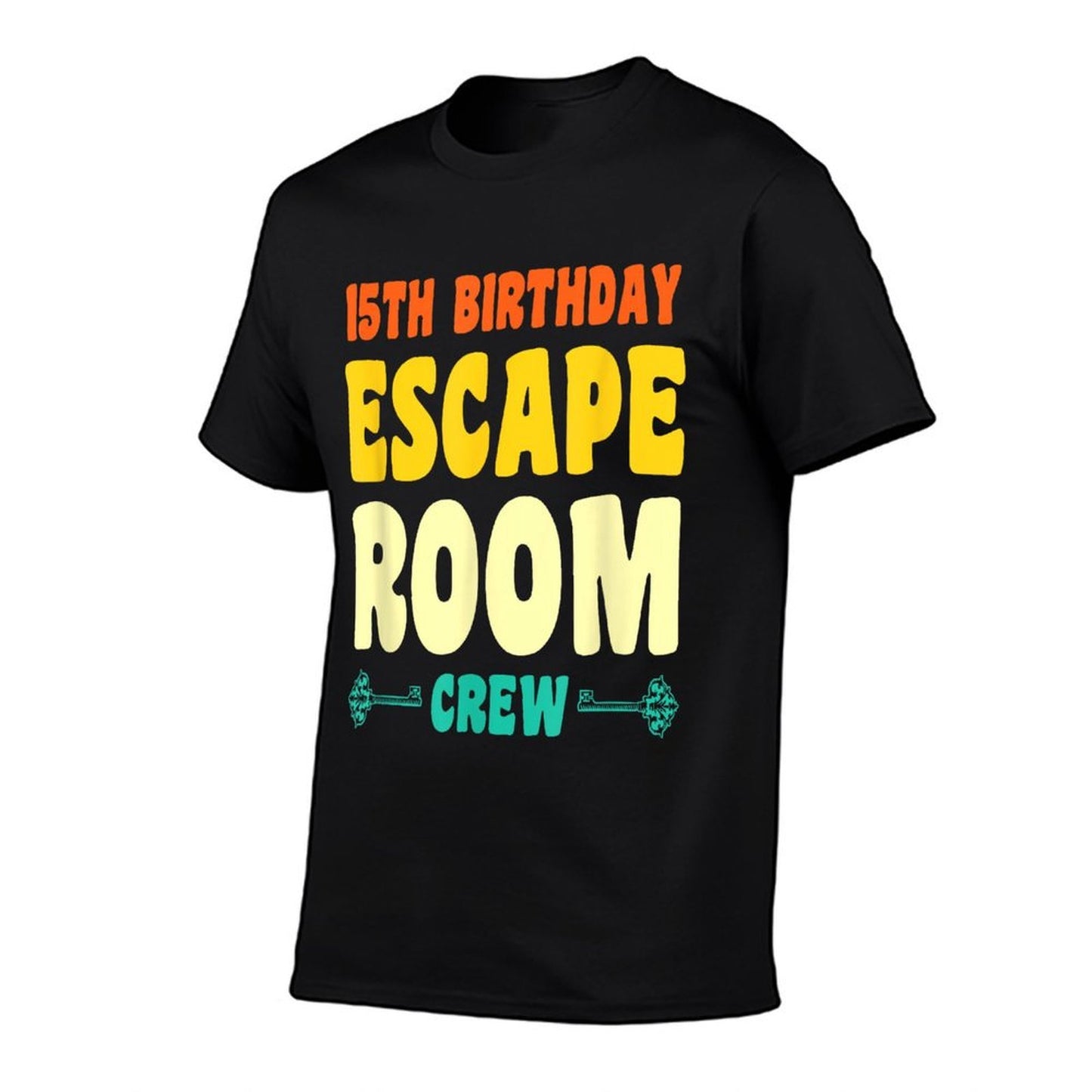 15 Year Old Happy 15th Birthday Escape Room 15th Birthday  Trendy Pattern T-Shirt
