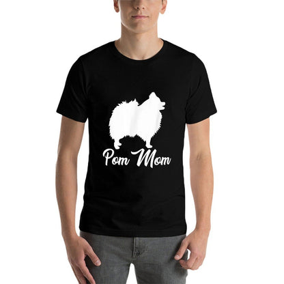 Pom Mom Pomeranian  Moisture-wicking T-Shirt