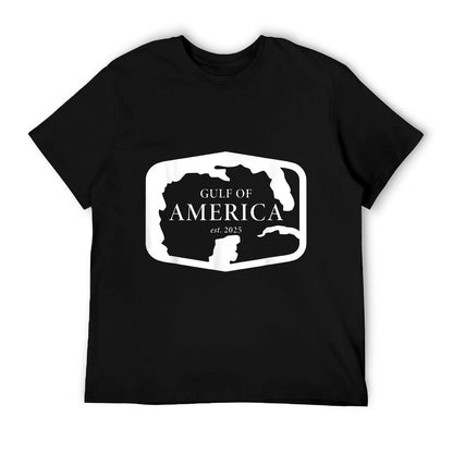 Gulf of &#39;Merica USA America Funny USA Flag Easy-care T-Shirt
