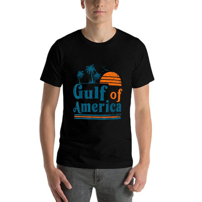 Retro Vintage Gulf Of US America 2025 American Gifts Affordable Price T-Shirt